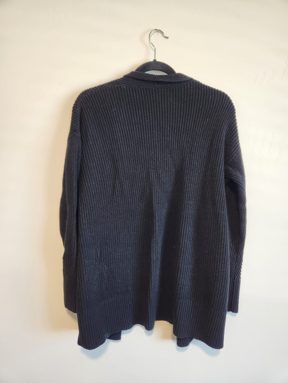Lululemon Cashlu Sweater Wrap Black Size M/L - Picture 5 of 8